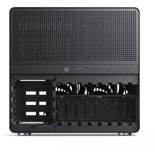 Корпус без блока питания/ Jonsbo N5 black, Mini-Tower, 3x120mm, ATX, E-ATX, mATX, mITX, XL-ATX, 1xUSB3.2 Gen2 Type-C, 1xUSB3.0, 1xAUDIO, Wood panel Корпус без блока питания/ Jonsbo N5 black, Mini-Tower, 3x120mm, ATX, E-ATX, mATX, mITX, XL-ATX, 1xUSB3.2 Gen2 Type-C, 1xUSB3.0, 1xAUDIO, Wood panel