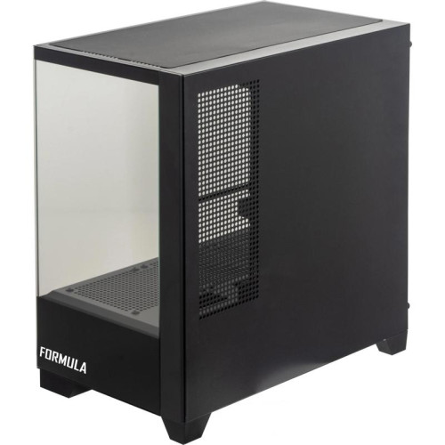 Корпус Formula Crystal Z1M черный mATX 7x120mm 1xUSB2.0 1xUSB3.0 audio bott PSU [CRISTAL Z1M]