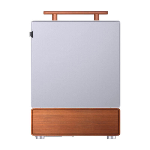 Корпус без блока питания/ Case JONSBO T7, Mini-Tower, TG, no fan, 1xUSB-A 3.0 + 1xUSB-C 3.2, mATX, mITX Silver