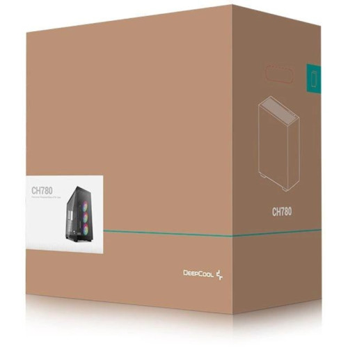 Корпус Deepcool CH780 черный ATX 9x120mm 9x140mm 4x180mm 4x200mm 4xUSB3.0 audio bott PSU [R-CH780-BKADE41-G-1]