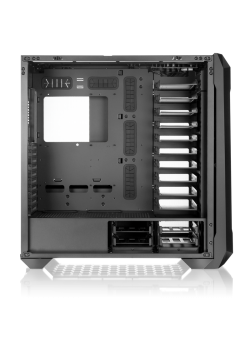 Корпус без блока питания/ Case Raijintek ZOFOS ULTRA, Full-Tower, TG, no fan, 2xUSB-A 3.0 + 1xUSB Type-C , SSI-EEB, E-ATX, ATX, mATX, mITX Black