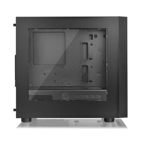 Корпус Thermaltake Versa H17 window черный без БП mATX 2xUSB2.0 1xUSB3.0 audio bott PSU