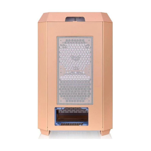 Корпус Thermaltake The Tower 300 Peach Fuzz розовый mATX 8x120mm 6x140mm 2xUSB3.0 audio bott PSU [CA-1Y4-00S]