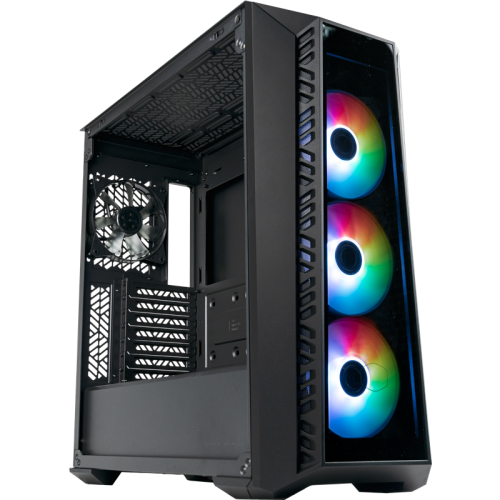 Корпус без БП/ Cooler Master MasterBox 520 U3x1,U3.1type Cx1,Audio,ARGB fanx3,front TG panel