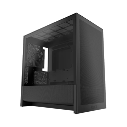 Корпус без блока питания/ Case NZXT H3 Flow (2025), Midi-Tower, TG, 1x120mm, 1xUSB-A 3.2 + 1xUSB-C 3.2, mATX, mITX Black