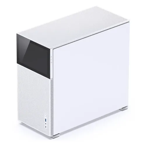 Корпус без блока питания/ Case JONSBO D41 MESH SCREEN, Midi-Tower, TG, no fan, 1xUSB-A 3.2 + 1xUSB-C 3.2, ATX, mATX White