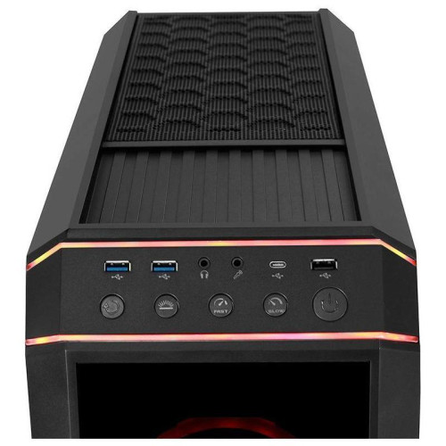 Корпус Chieftec Stallion II черный ATX 2x120mm 2x140mm 1x180mm 1xUSB2.0 audio bott PSU [GP-02B-UC-OP]