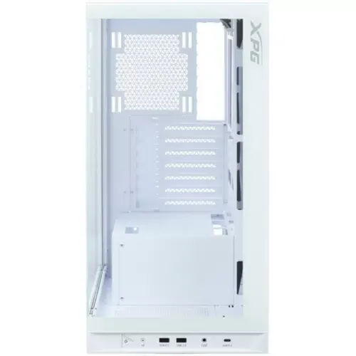 Корпус XPG INVADER X WHITE (INVADERXMTWOF-WHCWW) Mid-Tower, Micro-ATX, Mini-ITX, Standard-ATX, USB 3.2 Gen2 Type-A, USB 3.2 Gen2 Type-C