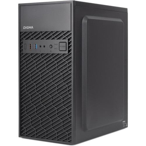 Корпус Digma DCC-MN303 черный mATX 1x80mm 2x120mm 1xUSB2.0 1xUSB3.0 audio [DCC-MN303]