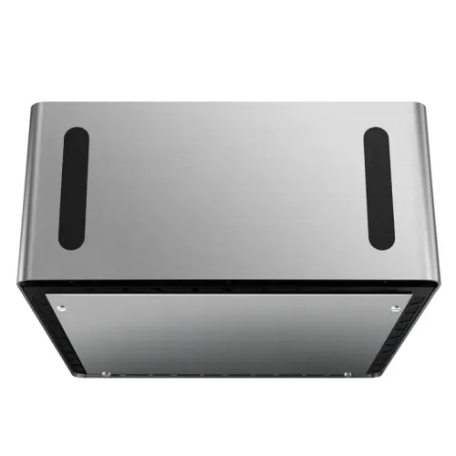 Корпус без блока питания/ Case JONSBO UMX6S-A, Midi-Tower, no fun, 2xUSB-A 3.2 + 2xUSB-A 2.0 + 1xUSB-C 3.2, E-ATX, ATX, mATX, mITX Silver