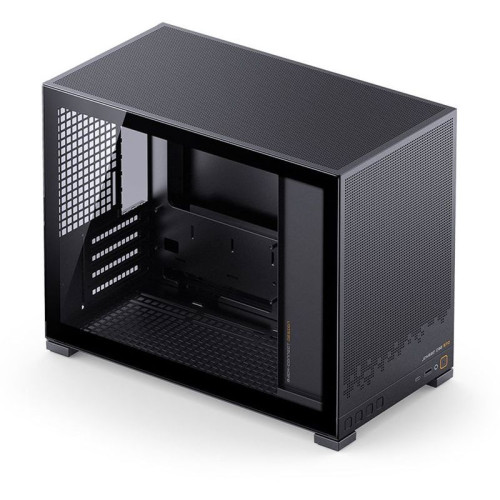 Корпус без блока питания/ Jonsbo D32 STD BLACK, Mini-Tower, no fans, mATX, mITX, 1xUSB3.2 Gen1 Type-A, 1xUSB3.2 Gen 2 Type-C, 1xAUDIO, 1xMIC