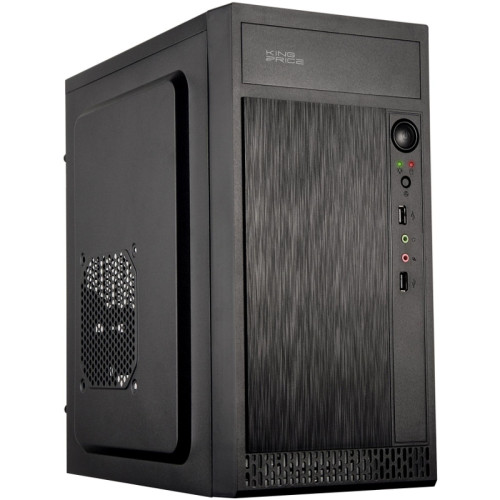 Корпус KingPrice KPCC-MN211 черный mATX 1x80mm 2x120mm 2xUSB2.0 audio [KPCC-MN211]