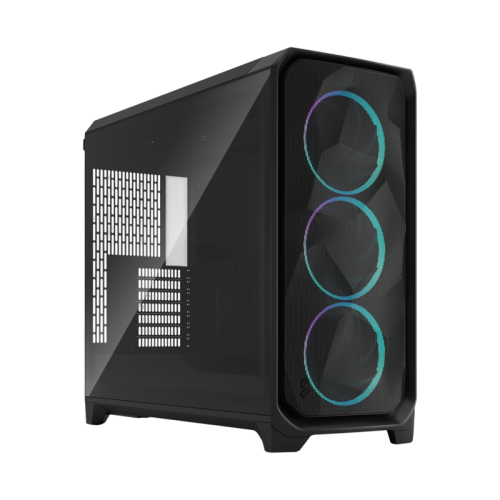 Корпус ПК без блока питания/ Case Fractal Design Meshify 3 XL RGB TG Light Tint, Full-Tower, 3x140mm ARGB, 2xUSB-A 3.2 + 1xUSB 3.2 Type-C SSI-EEB, SSI-CEB, E-ATX, ATX, mATX, mITX, Black
