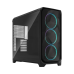 Корпус ПК без блока питания/ Case Fractal Design Meshify 3 XL RGB TG Light Tint, Full-Tower, 3x140mm ARGB, 2xUSB-A 3.2 + 1xUSB 3.2 Type-C SSI-EEB, SSI-CEB, E-ATX, ATX, mATX, mITX, Black