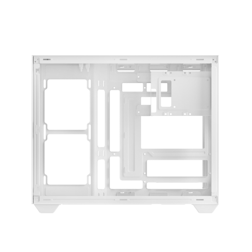 Корпус ПК без блока питания/ Case Ocypus Gamma C54 WH, Midi-Tower, TG, no fans, 1xUSB-C + 2xUSB 3.0, mATX, mITX White