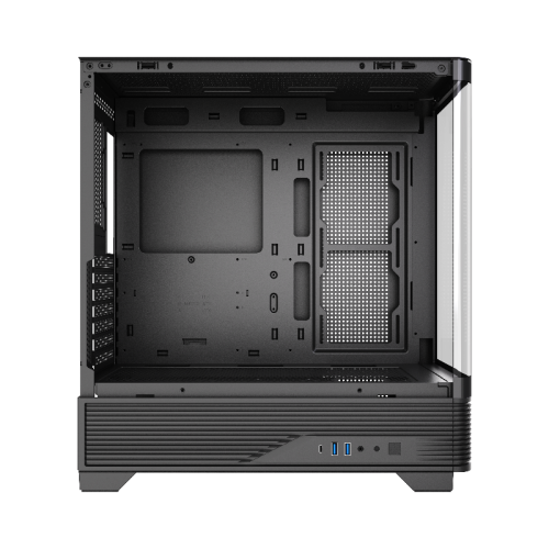 Корпус без блока питания/ Case HSPD F560, Mid Tower, Black, TG, 0.6 SPCC, no fans ATX, mATX, mITX 165/410/180mm 2x2.5 Корпус без блока питания/ Case HSPD F560, Mid Tower, Black, TG, 0.6 SPCC, no fans ATX, mATX, mITX 165/410/180mm 2x2.5