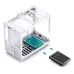 Корпус без блока питания/ Case JONSBO C6 MAX Handle, Mini-Tower, TG, no fan, 1xUSB-A 3.0 + 1xUSB-C 3.1, mATX, mITX White