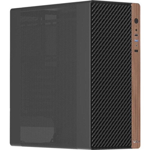 Корпус Formula TimberLine T2 черный mATX 4x120mm 1xUSB2.0 1xUSB3.0 1xUSB3.1 audio bott PSU [TIMBERLINE T2]