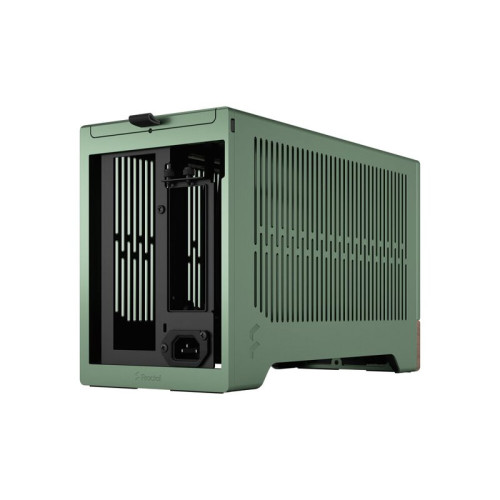 Корпус без блока питания/ Case Fractal Design Terra, Mini-Tower, no fans, 1xUSB-A 3.0 + 1xUSB 3.2 Type-C, SFX PSU Support, mITX Jade