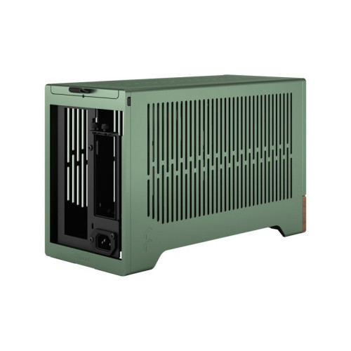 Корпус без блока питания/ Case Fractal Design Terra, Mini-Tower, no fans, 1xUSB-A 3.0 + 1xUSB 3.2 Type-C, SFX PSU Support, mITX Jade