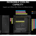 Корпус без блока питания/ Case Corsair iCUE LINK 9000D Airflow, Full-Tower, TG, no fan, 4xUSB-A 3.2, 2xUSB 3.2 Type-C, SSI-EEB, E-ATX, ATX, mATX, mITX Black