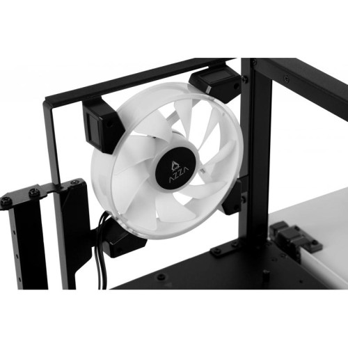Корпус Azza Cast белый ATX 3x120mm 2x140mm 2xUSB3.0 audio bott PSU [CSAZ-808WM CAST]