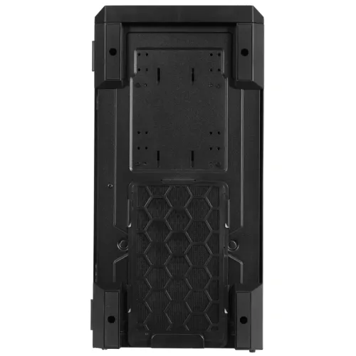 Корпус XPG DEFENDER BLACK [DEFENDER-BKCWW] (Midi-Tower, черный, TG, 120mm fan*3)