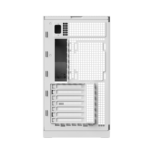 Корпус ПК без блока питания/ Case Geometric Future Model 5, Midi-Tower, TG, no fans, 2xUSB-A 3.0, 1xUSB 3.2 Type-C, E-ATX, ATX, mATX, mITX White