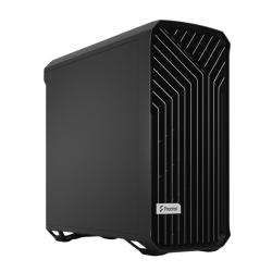 Корпус без блока питания/ Case Fractal Design Torrent Solid, Full-Tower, 2x180mm + 3x140mm, 2xUSB-A 3.0 + 1xUSB 3.2 Type-C E-ATX, SSI-CEB, SSI-EEB, ATX, mATX, mITX Black