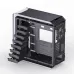 Корпус без блока питания/ Case JONSBO D500, Full-Tower, TG, 3x140mm ARGB, 2xUSB-A 3.2 + 1xUSB-C 3.2, E-ATX, ATX, mATX, mITX Silver