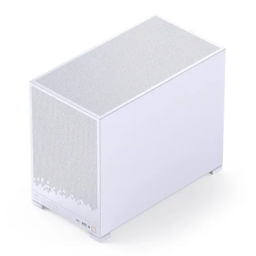 Корпус без блока питания/ Case JONSBO D32 STD, Mini-Tower, TG, no fan, 1xUSB-A 3.0 + 1xUSB-C 3.1, mATX, mITX White