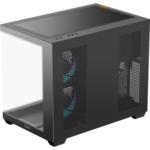 Корпус ПК без блока питания/ Case Ocypus Gamma C54 BK ARGB, Midi-Tower, TG, 3x120mm ARGB, 1xUSB-A 3.0 + 2xUSB 2.0, mATX, mITX Black Корпус ПК без блока питания/ Case Ocypus Gamma C54 BK ARGB, Midi-Tower, TG, 3x120mm ARGB, 1xUSB-A 3.0 + 2xUSB 2.0, mATX, mITX Black