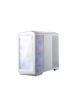 Корпус MSI MAG Pano M100R PZ White , Micro-ATX, 1xUSB 3.2 Gen 1, 1xUSB 3.2 Gen2 Type-C, 4x120mm ARGB Fan, ARGB+PWM Control Board, TG, WHITE