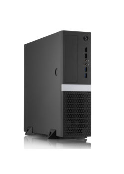 Корпус с блоком питания 300Вт./ Сase Foxline mATX Desktop 300W FL-211 mATX case, black, w/PSU TFX 300W, w/2xUSB2.0+2xUSB3.0, w/pwr cord, w/ 8cm FAN