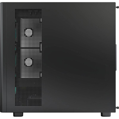 Корпус Montech XR Wood черный без БП ATX 3x120mm 2xUSB3.0 audio bott PSU
