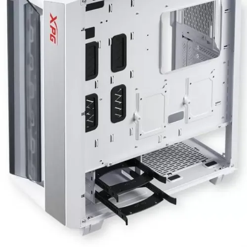 Корпус XPG CRUISER WHITE [CRUISERST-WHCWW] (Midi-Tower, белый, TG, 120mm ARGB fan*3)