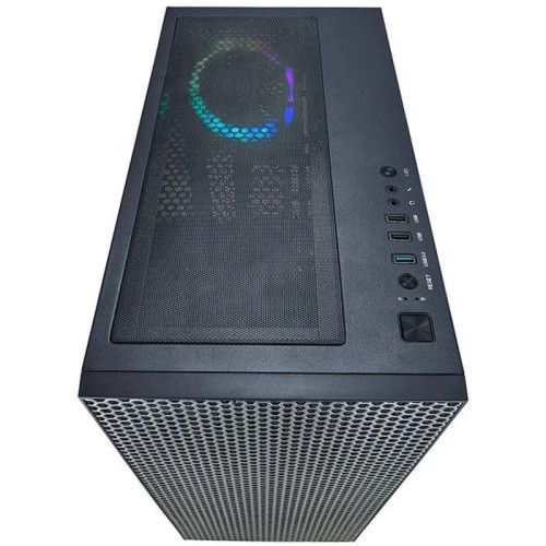 Корпус Azza Hive черный ATX 8x120mm 5x140mm 2xUSB2.0 1xUSB3.0 audio bott PSU [CSAZ-450 HIVE]