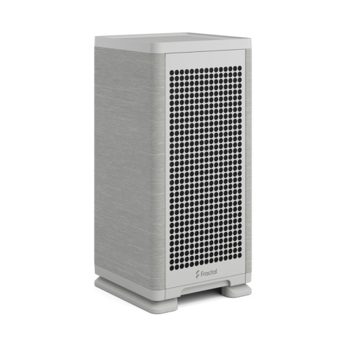 Корпус без блока питания/ Case Fractal Design Mood, Mini-Tower, 1x180mm, 2xUSB-A 3.0 + 1xUSB 3.2 Type-C, SFX PSU Support, mITX Light Gray