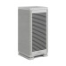Корпус без блока питания/ Case Fractal Design Mood, Mini-Tower, 1x180mm, 2xUSB-A 3.0 + 1xUSB 3.2 Type-C, SFX PSU Support, mITX Light Gray