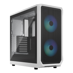 Корпус ПК без блока питания/ Fractal Focus 2 RGB, White, Mi