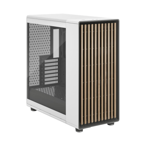Корпус ПК без блока питания/ Case Fractal Design North XL RC Chalk TG Clear, Full-Tower, 3x140mm, 2xUSB-A 3.0 + 1xUSB 3.2 Type-C, ATX, mATX, mITX White