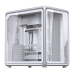 Корпус без блока питания/ Case JONSBO X400, Midi-Tower, TG, no fan, 2xUSB-A 3.0 + 1xUSB-C 3.2, ATX, mATX, mITX White