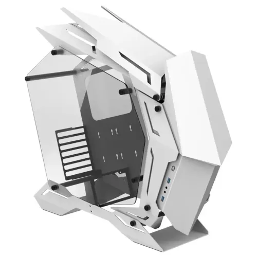 Корпус без блока питания/ Case JONSBO MOD-3, Full-Tower, TG, no fans, 2xUSB-A 3.0, EATX, ATX, mATX, mITX White