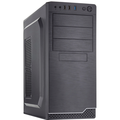 Корпус без блока питания/ Case Foxline FL-816, ATX, 3x5.25EXT, 1x3.5EXT, 3x3.5INT, 2xUSB2.0+1xUSB3.0, HDA, w/o FAN, w/o PSU, NO Powercord