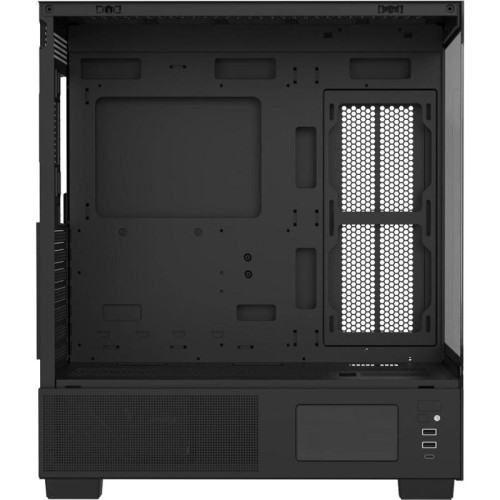 Корпус Formula Crystal E1 черный без БП ATX 5x120mm 3x140mm 2xUSB3.0 1xUSB3.1 audio bott PSU