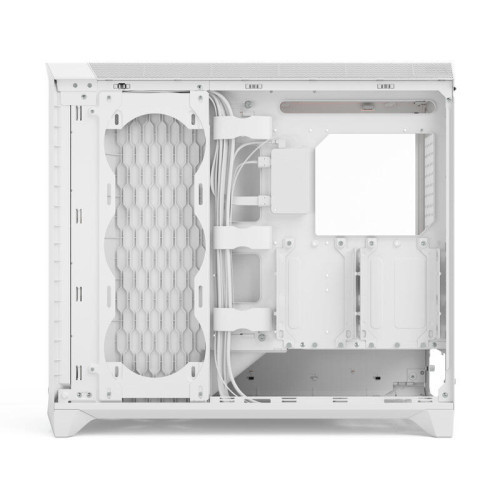 Корпус ПК без блока питания/ Case Fractal Design Meshify 3 XL Ambience Pro RGB TG Clear Tint, Full-Tower, 3x140mm ARGB, 2xUSB-A 3.2 + 1xUSB 3.2 Type-C SSI-EEB, SSI-CEB, E-ATX, ATX, mATX, mITX, White
