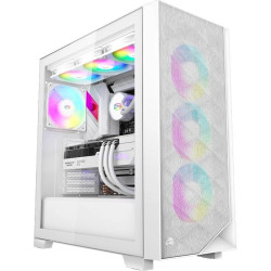 Корпус PcCooler C3D510 WH ARGB белый ATX 3x120mm 2xUSB3.0 1xUSB3.1 audio bott PSU [C3D510-WHP3-GL]