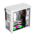 Компьютерный корпус, без блока питания ATX/ Gamemax Spark Pro Full White ATX case, white, w/o PSU, w/1xUSB3.0+1xType-C, 1xCombo Audio