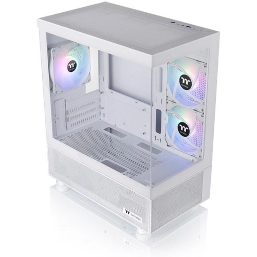 Корпус Thermaltake View 170 TG ARGB белый mATX 5x120mm 2x140mm 1x200mm 2xUSB3.0 audio bott PSU [CA-1Z4-00M6WN-00]