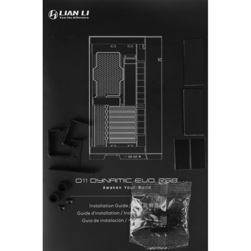 Корпус Lian-Li O11 Dynamic EVO RGB черный ATX 10x120mm 9x140mm 2xUSB3.0 audio [G99.O11DERGBX.00]